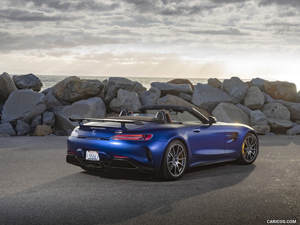 2020 Mercedes-AMG GT R Roadster (US-Spec) - Rear Three-Quarter