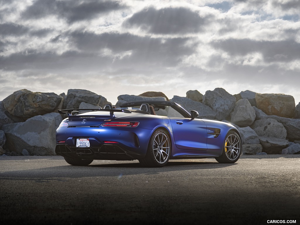 2020 Mercedes-AMG GT R Roadster (US-Spec) - Rear Three-Quarter