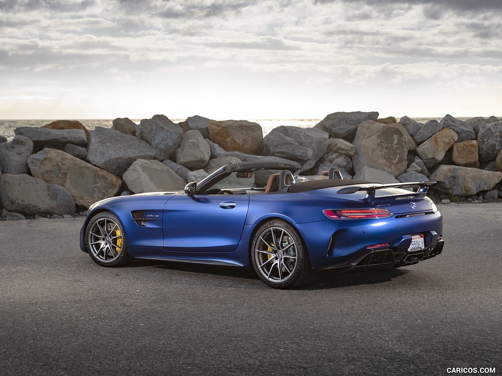 2020 Mercedes-AMG GT R Roadster (US-Spec) - Rear Three-Quarter