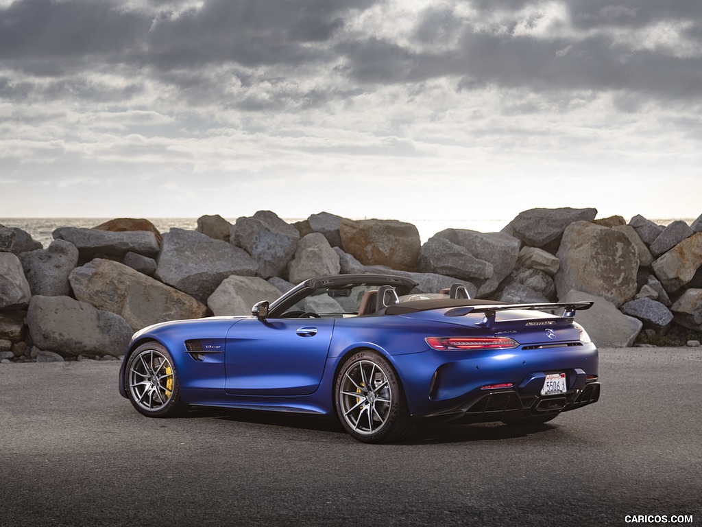 2020 Mercedes-AMG GT R Roadster (US-Spec) - Rear Three-Quarter