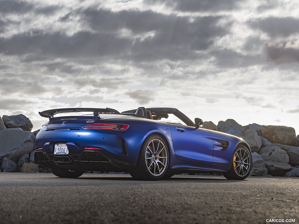 2020 Mercedes-AMG GT R Roadster (US-Spec) - Rear Three-Quarter