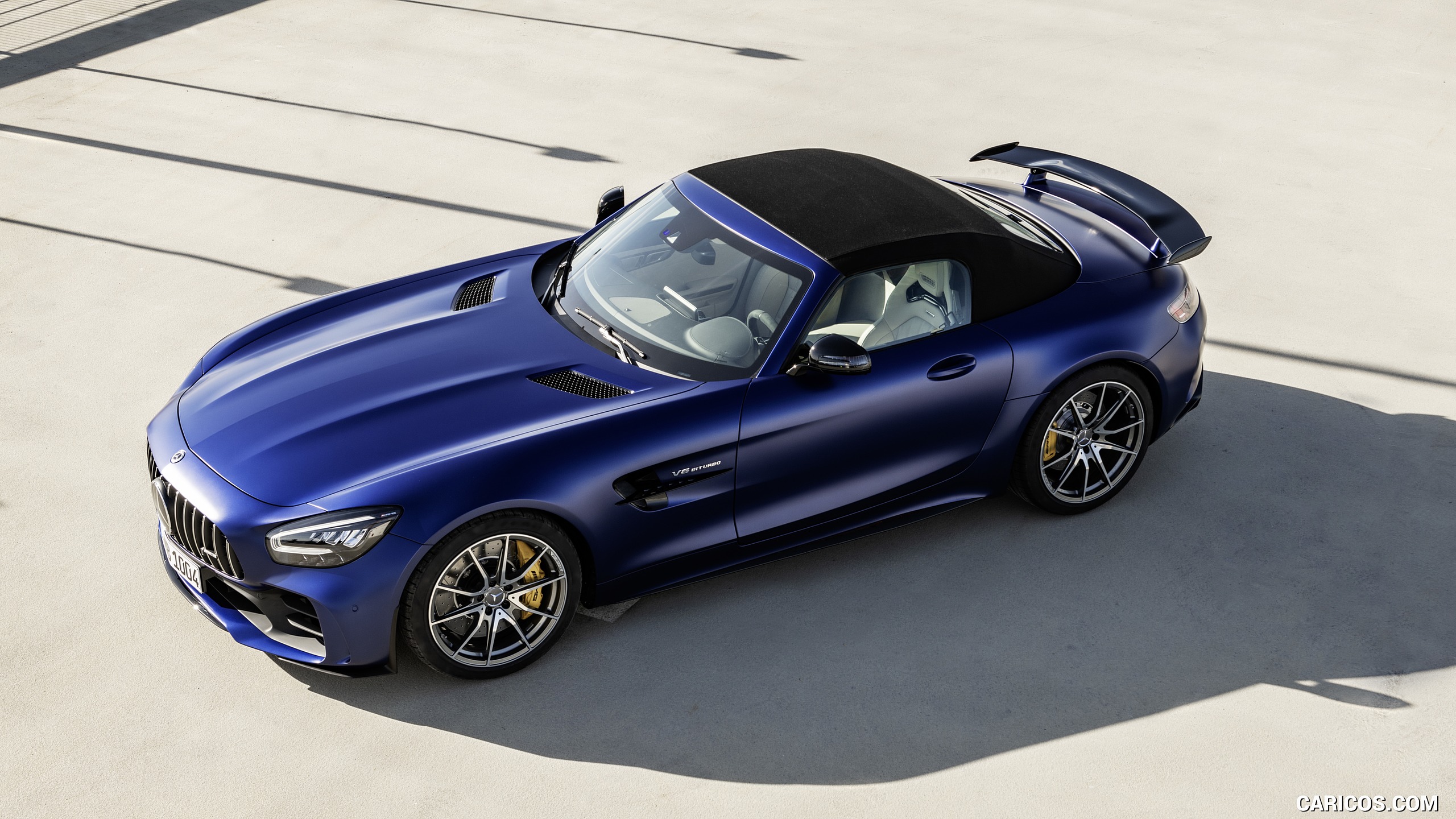 2020 Mercedes-AMG GT R Roadster - Front Three-Quarter, #8 of 246