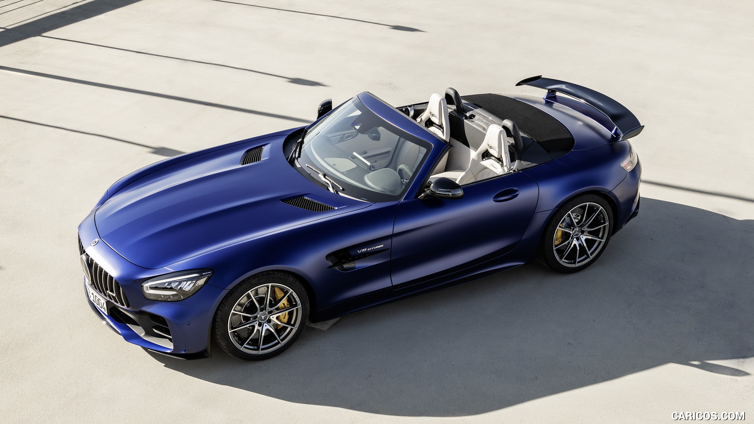 2020 Mercedes-AMG GT R Roadster - Front Three-Quarter, #9 of 246