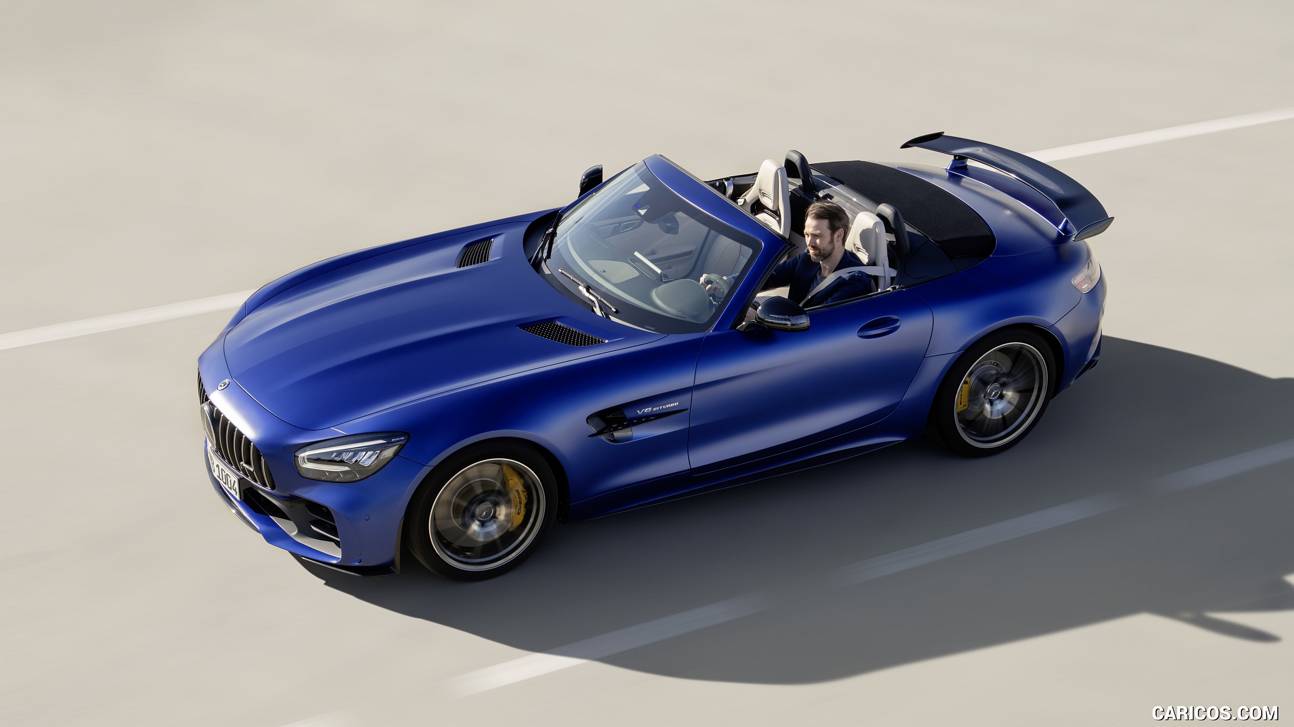 2020 Mercedes-AMG GT R Roadster - Front Three-Quarter, #10 of 246