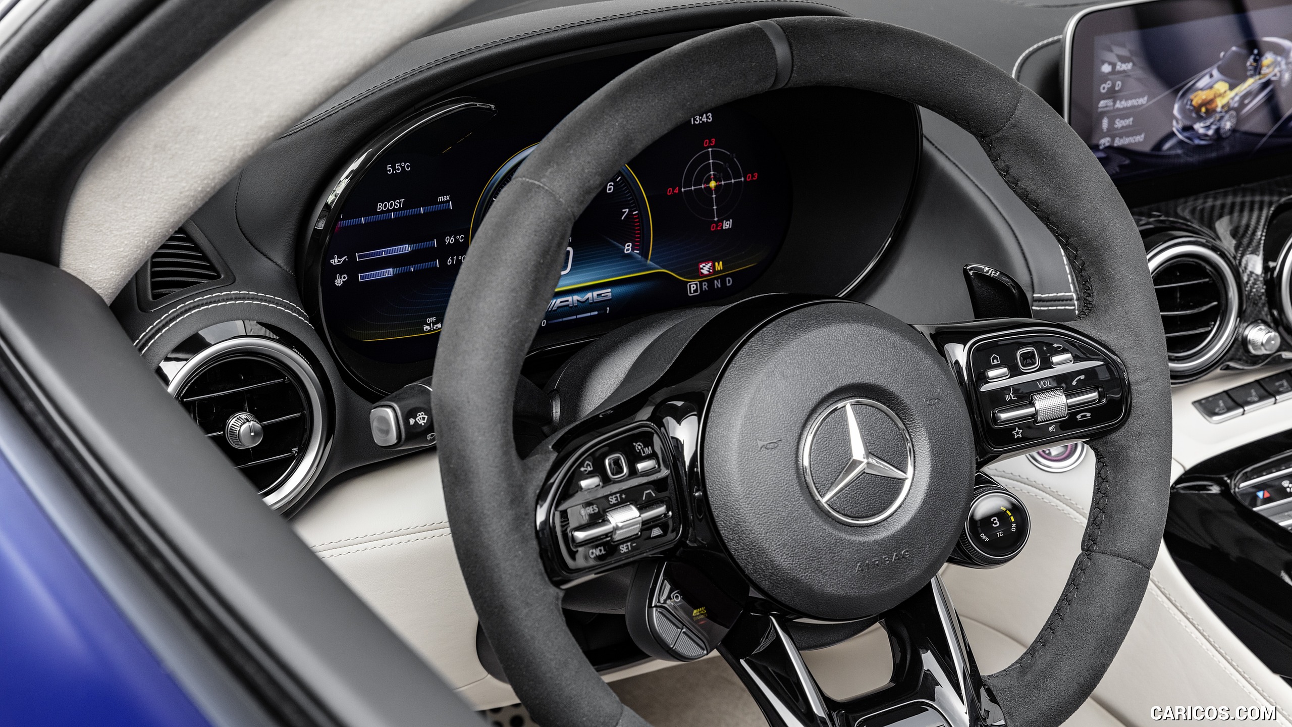 2020 Mercedes-AMG GT R Roadster - Interior, Steering Wheel, #26 of 246