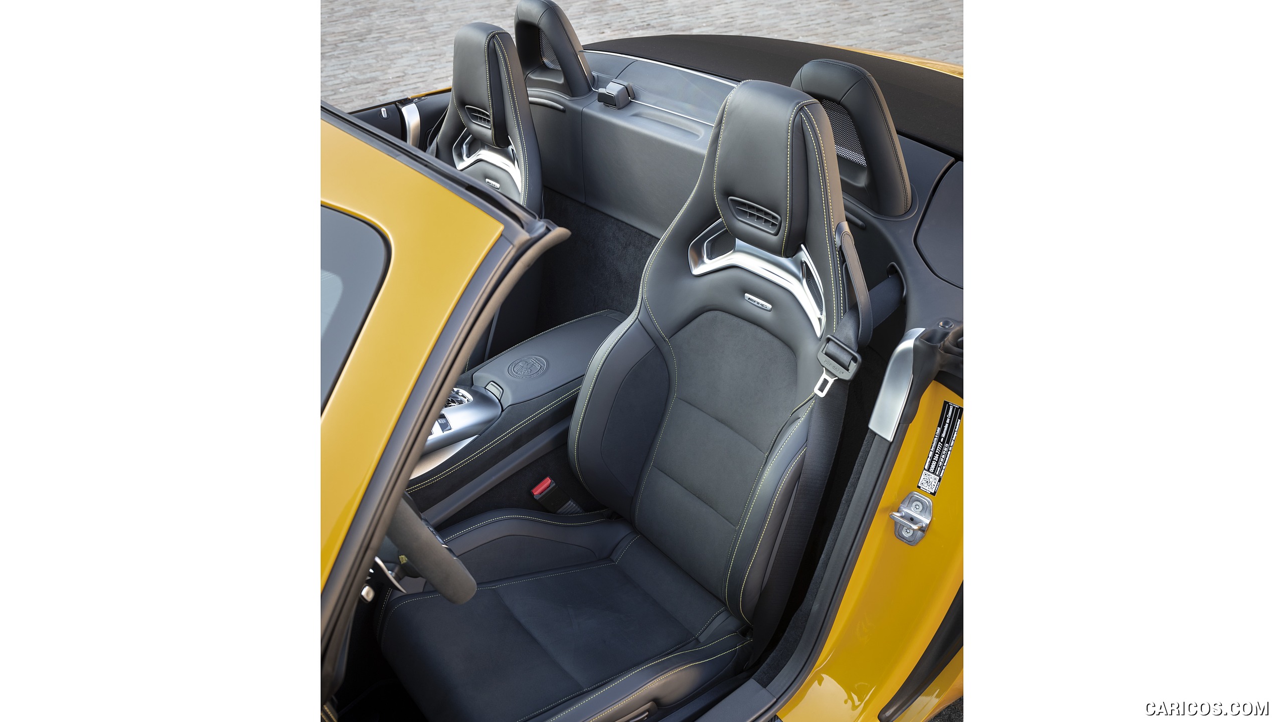 2020 Mercedes-AMG GT S Roadster (Color: AMG Solarbeam) - Interior, #104 of 328