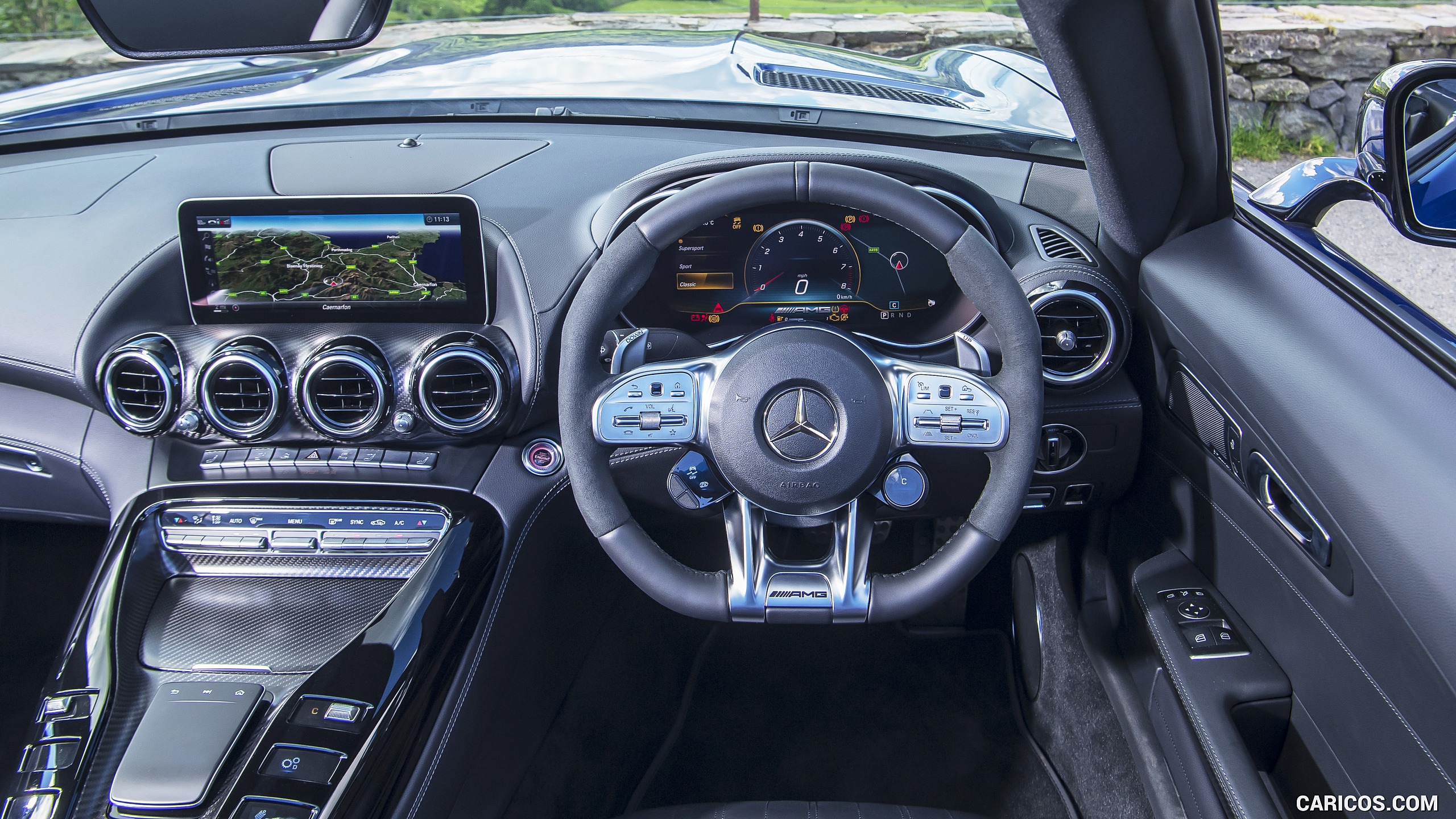 2020 Mercedes-AMG GT S Roadster (UK-Spec) - Interior, Cockpit, #61 of 71