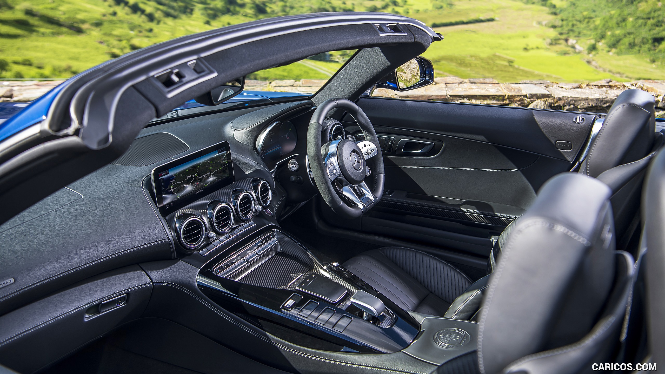 2020 Mercedes-AMG GT S Roadster (UK-Spec) - Interior, #59 of 71