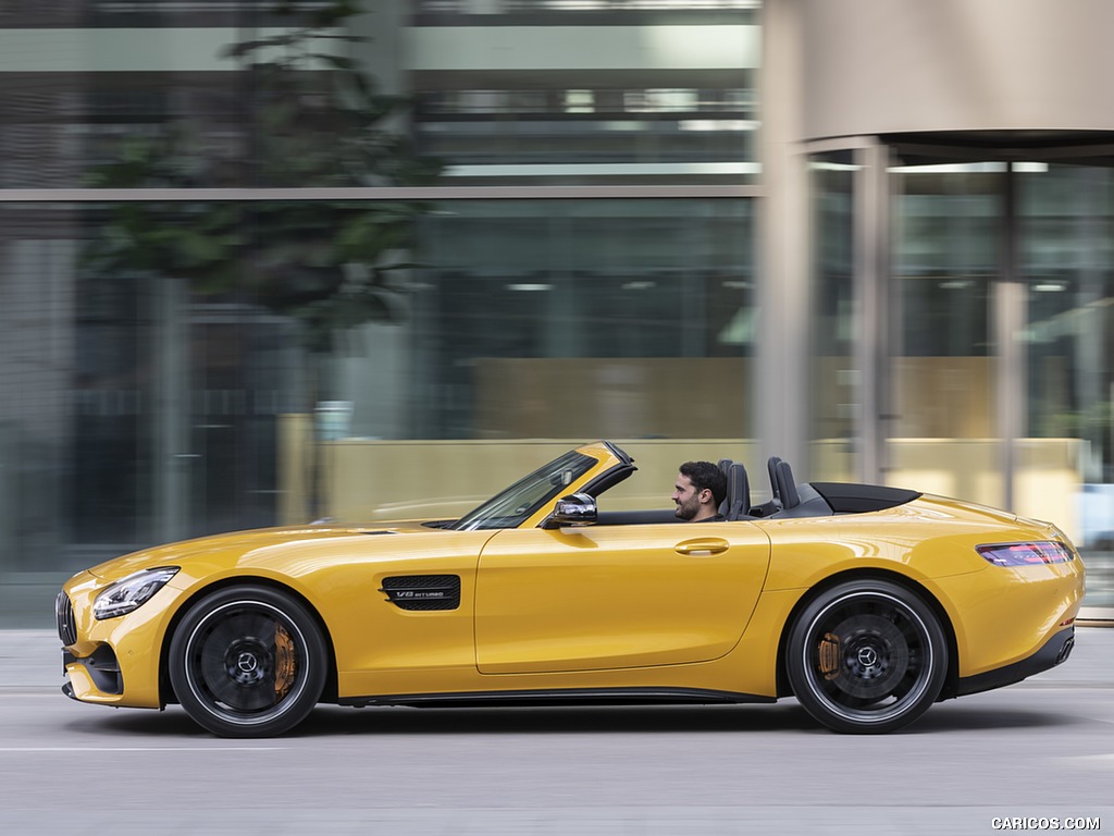 2020 Mercedes-AMG GT S Roadster (Color: AMG Solarbeam) - Side