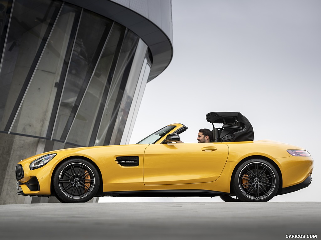 2020 Mercedes-AMG GT S Roadster (Color: AMG Solarbeam) - Side