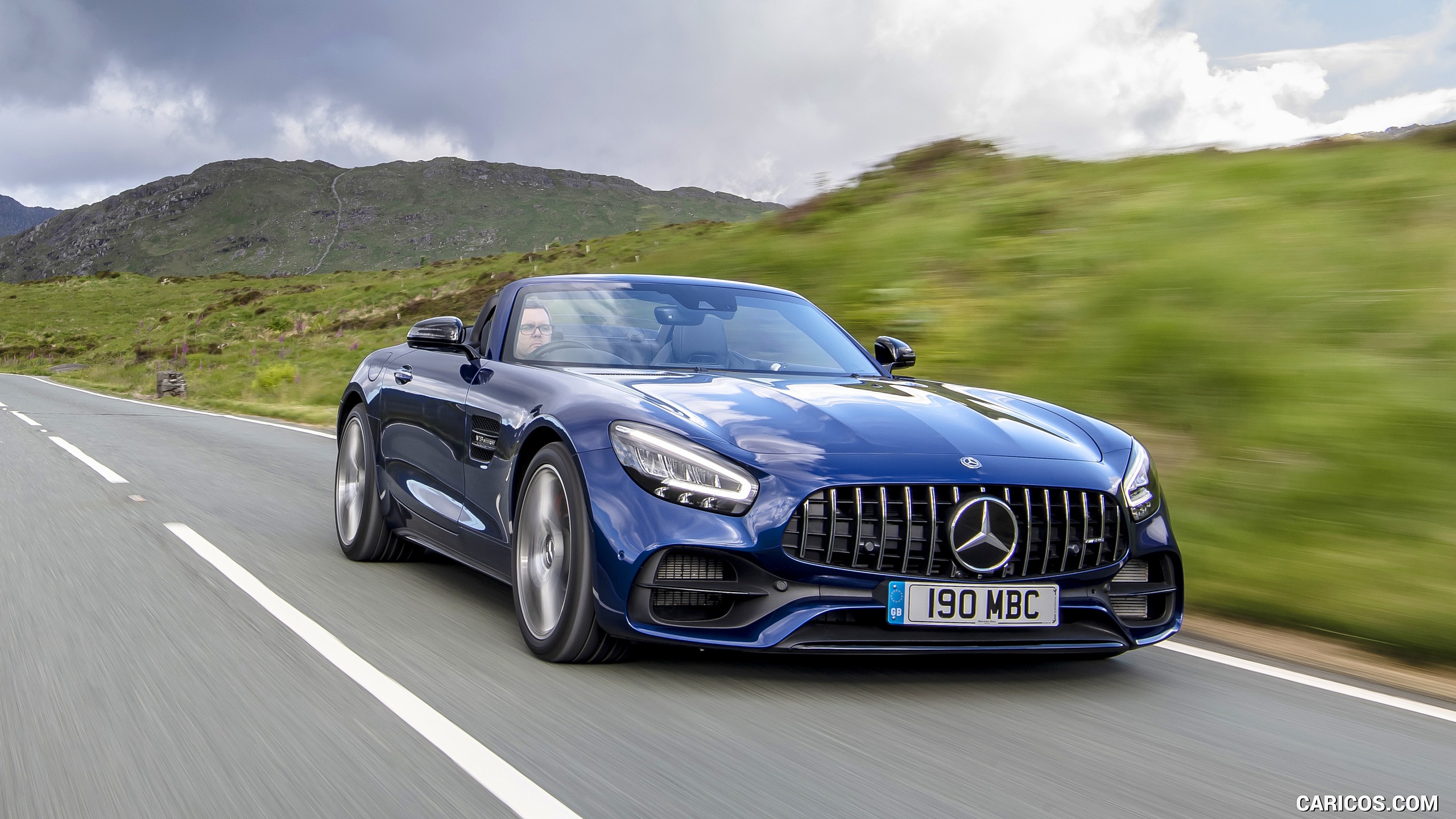 2020 Mercedes-AMG GT S Roadster (UK-Spec) - Front | Caricos