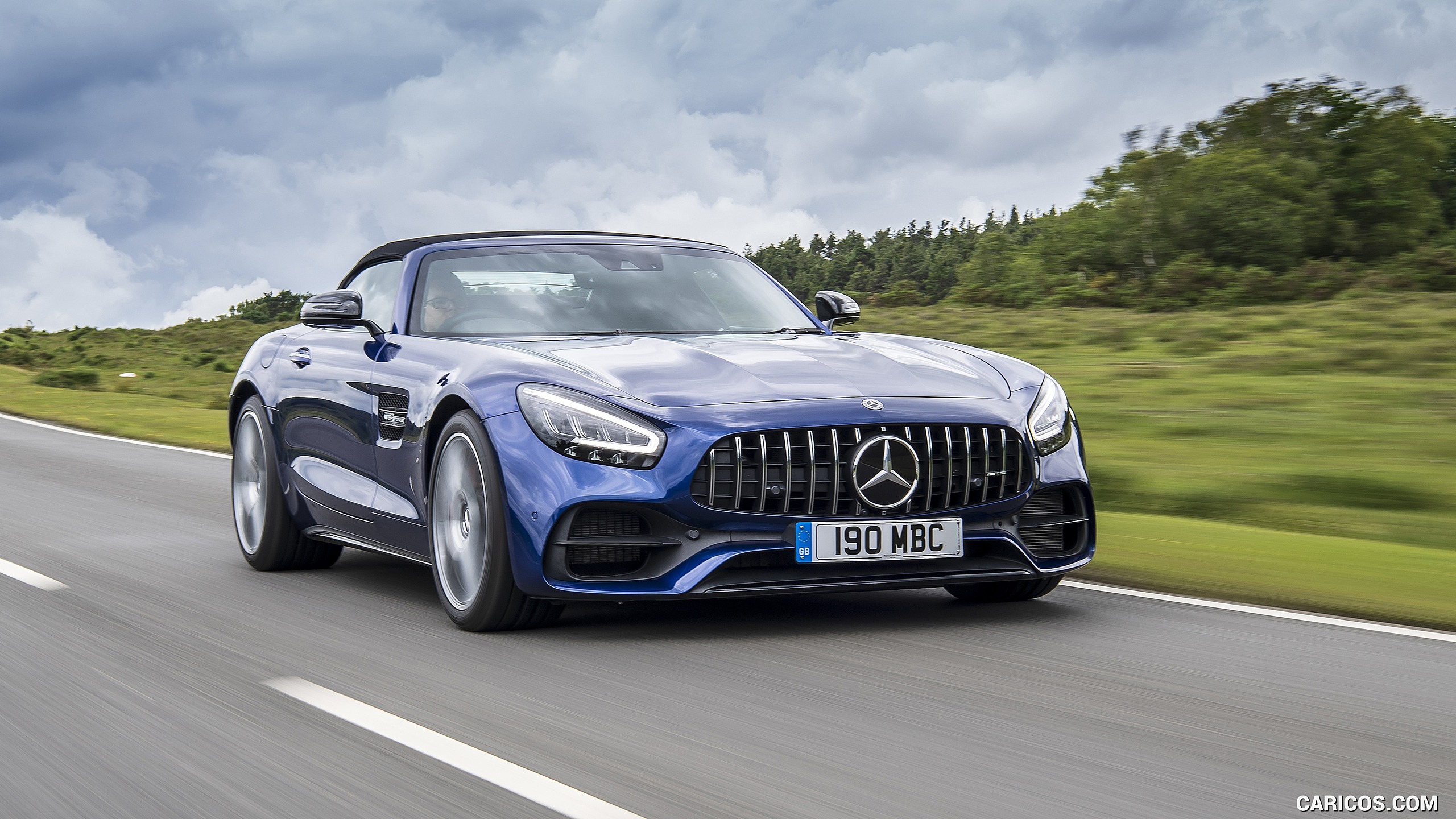 2020 Mercedes-AMG GT S Roadster (UK-Spec) - Front | Caricos