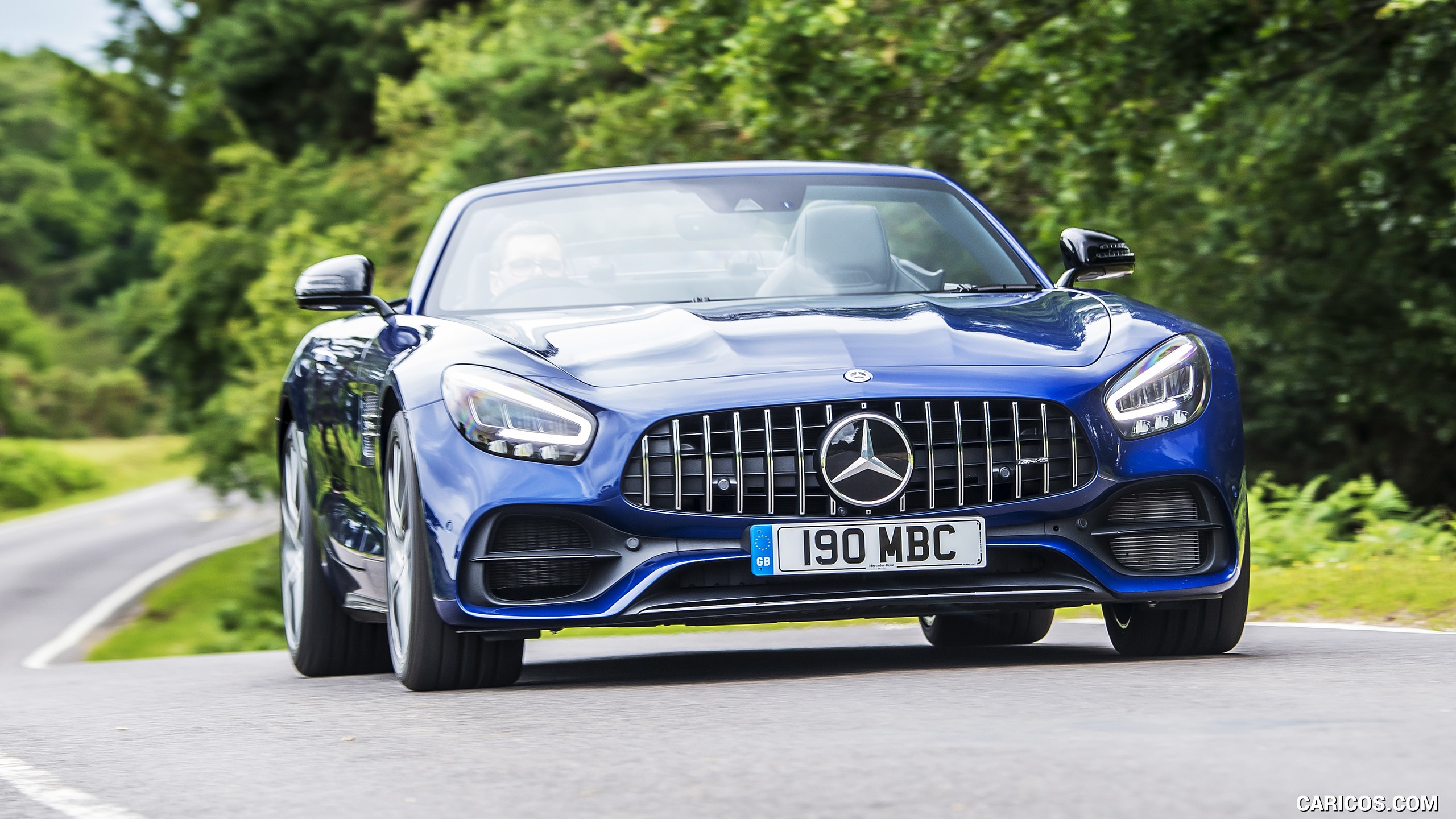 2020 Mercedes-AMG GT S Roadster (UK-Spec) - Front | Caricos