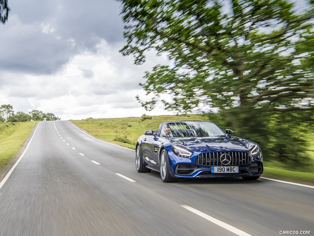 2020 Mercedes-AMG GT S Roadster (UK-Spec) - Front Three-Quarter