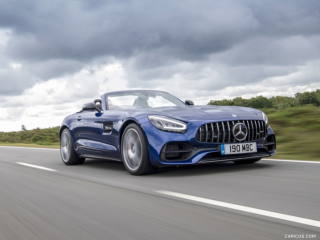 2020 Mercedes-AMG GT S Roadster (UK-Spec) - Front Three-Quarter