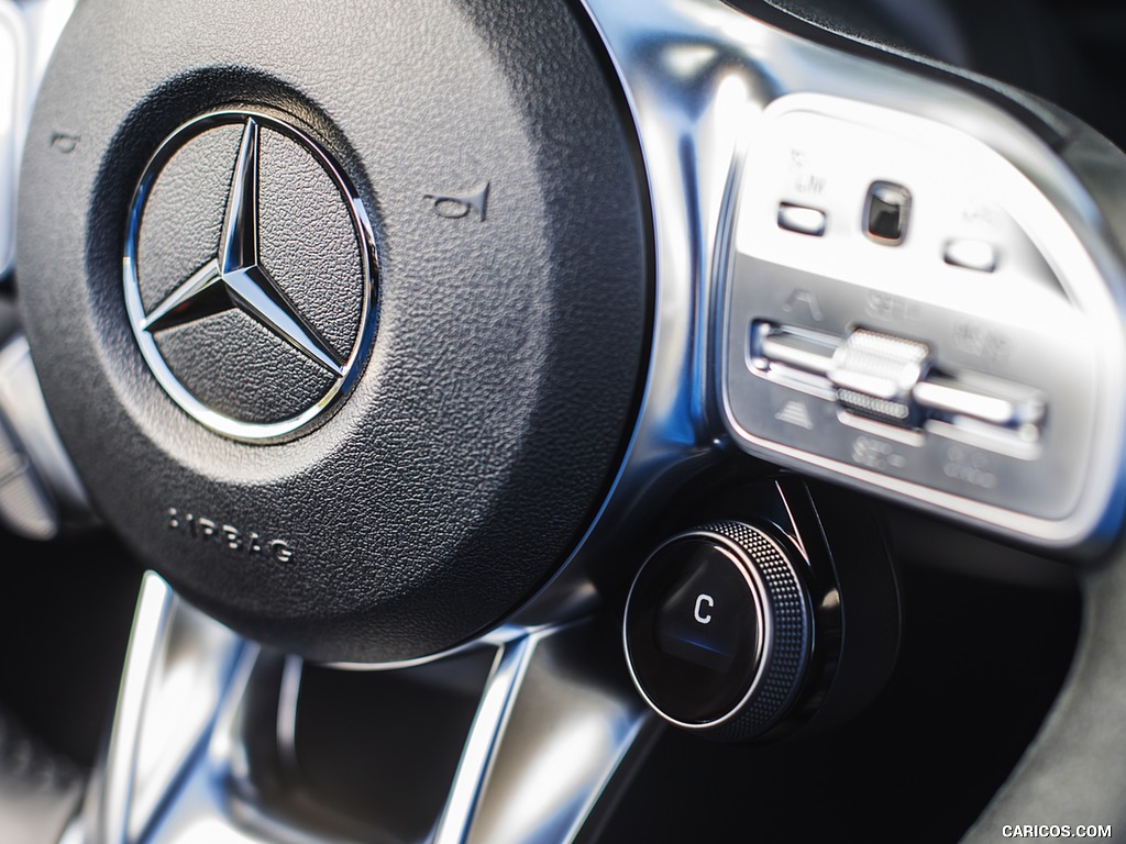 2020 Mercedes-AMG GT S Roadster (UK-Spec) - Interior, Steering Wheel