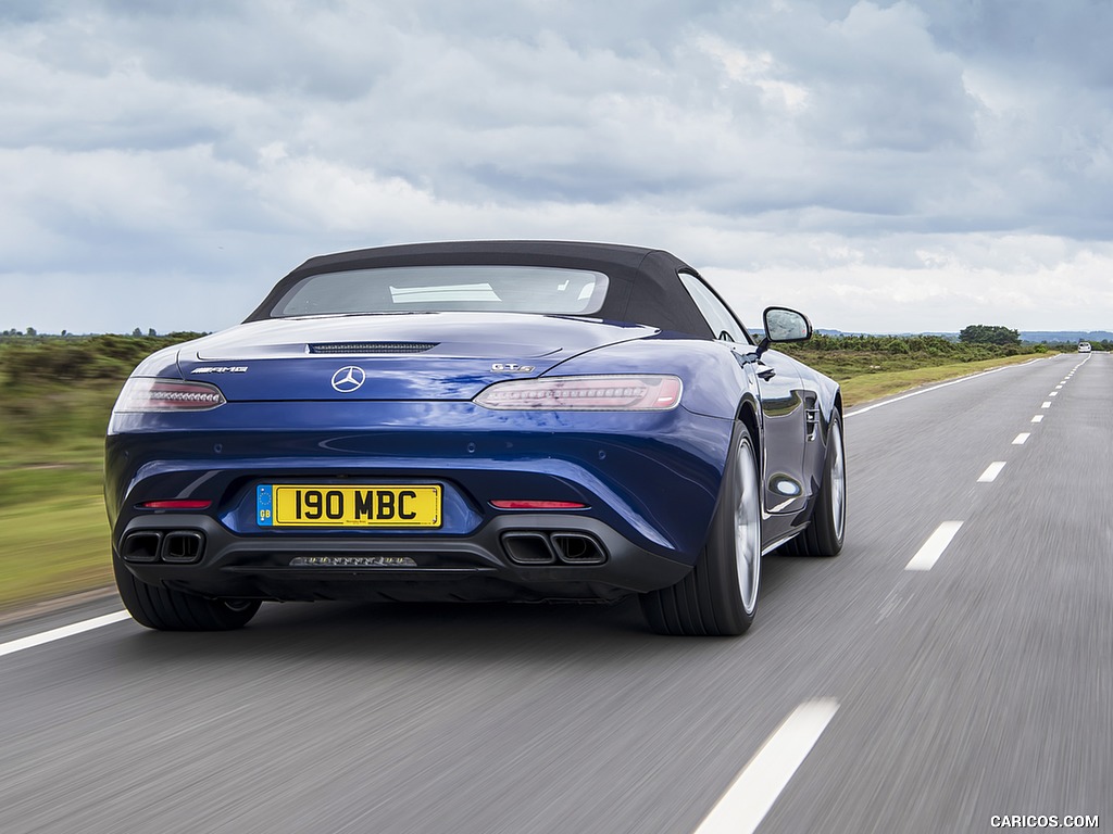 2020 Mercedes-AMG GT S Roadster (UK-Spec) - Rear