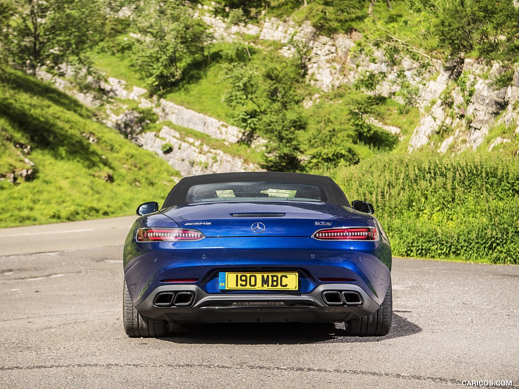 2020 Mercedes-AMG GT S Roadster (UK-Spec) - Rear