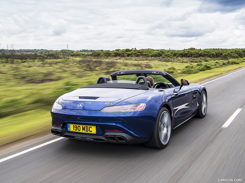 2020 Mercedes-AMG GT S Roadster (UK-Spec) - Rear Three-Quarter