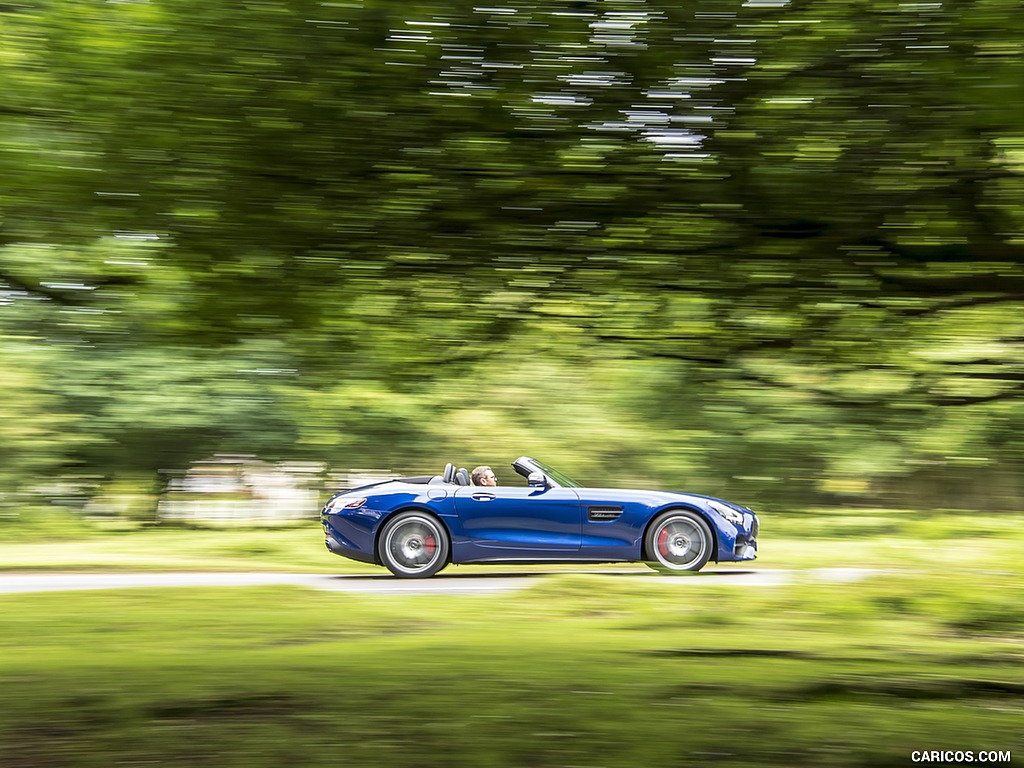 2020 Mercedes-AMG GT S Roadster (UK-Spec) - Side