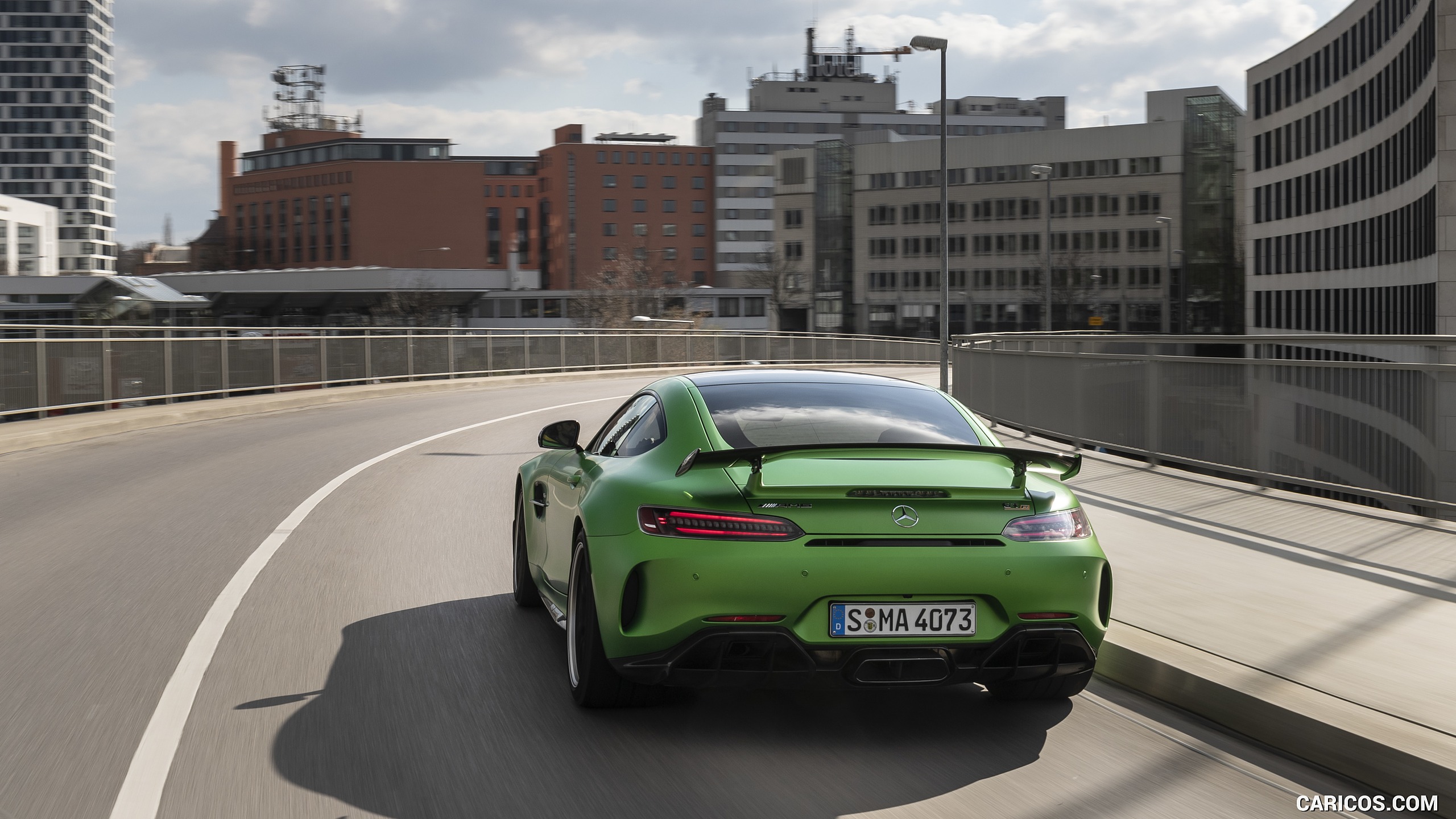2020 Mercedes-AMG R Coupe (Color: Green Hell Magno) - Rear, #123 of 328