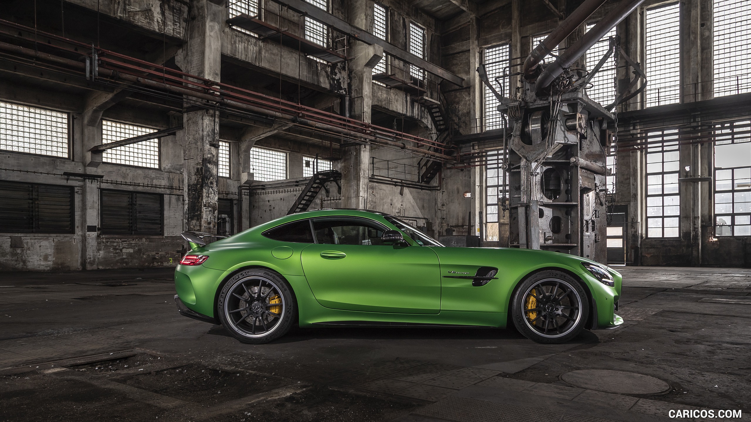 2020 Mercedes-AMG R Coupe (Color: Green Hell Magno) - Side, #126 of 328