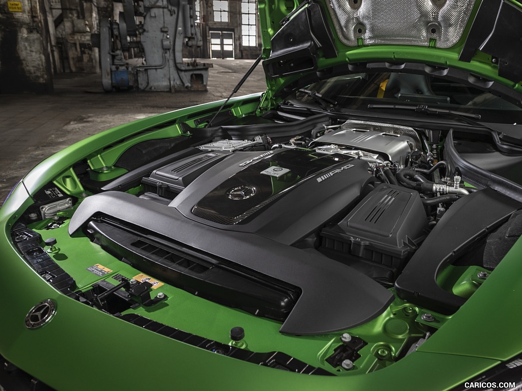 2020 Mercedes-AMG R Coupe (Color: Green Hell Magno) - Engine