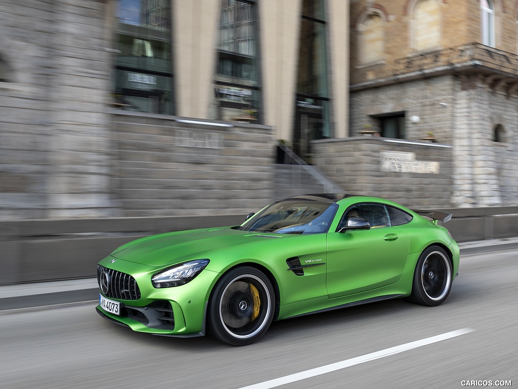 2020 Mercedes-AMG R Coupe (Color: Green Hell Magno) - Front Three-Quarter