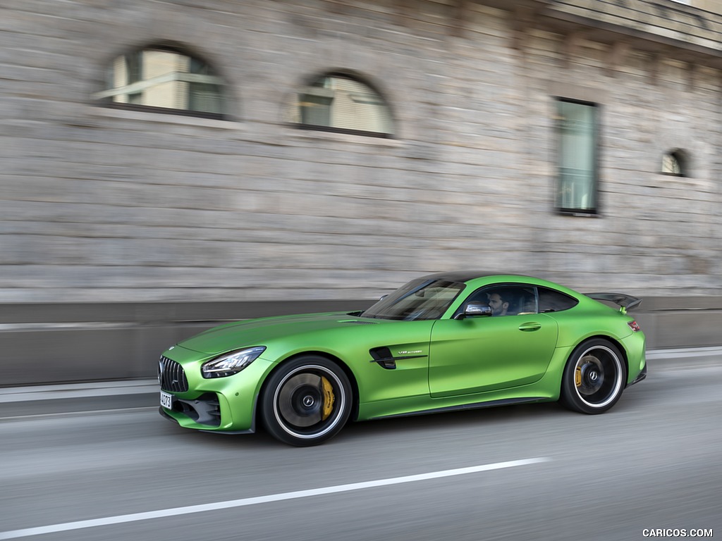 2020 Mercedes-AMG R Coupe (Color: Green Hell Magno) - Front Three-Quarter