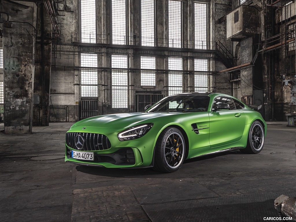 2020 Mercedes-AMG R Coupe (Color: Green Hell Magno) - Front Three-Quarter