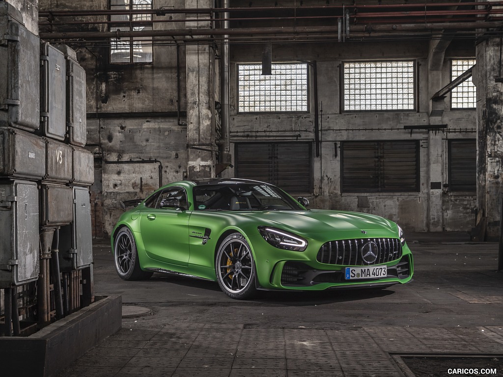 2020 Mercedes-AMG R Coupe (Color: Green Hell Magno) - Front Three-Quarter