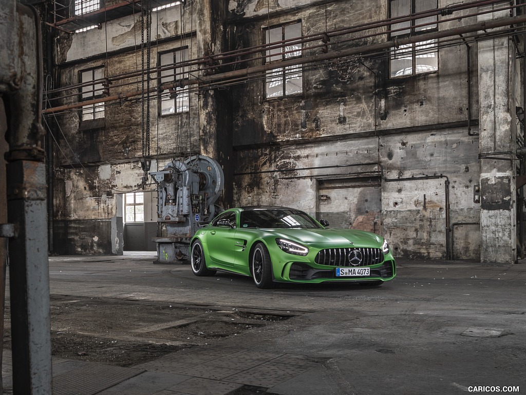 2020 Mercedes-AMG R Coupe (Color: Green Hell Magno) - Front Three-Quarter