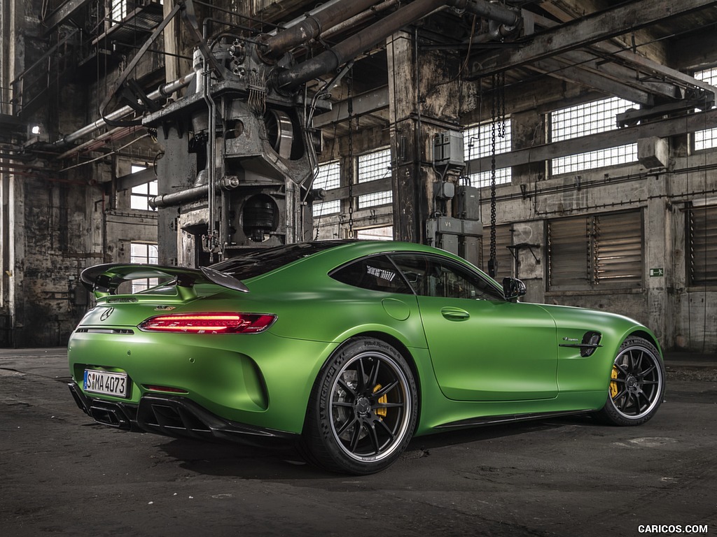 2020 Mercedes-AMG R Coupe (Color: Green Hell Magno) - Rear Three-Quarter