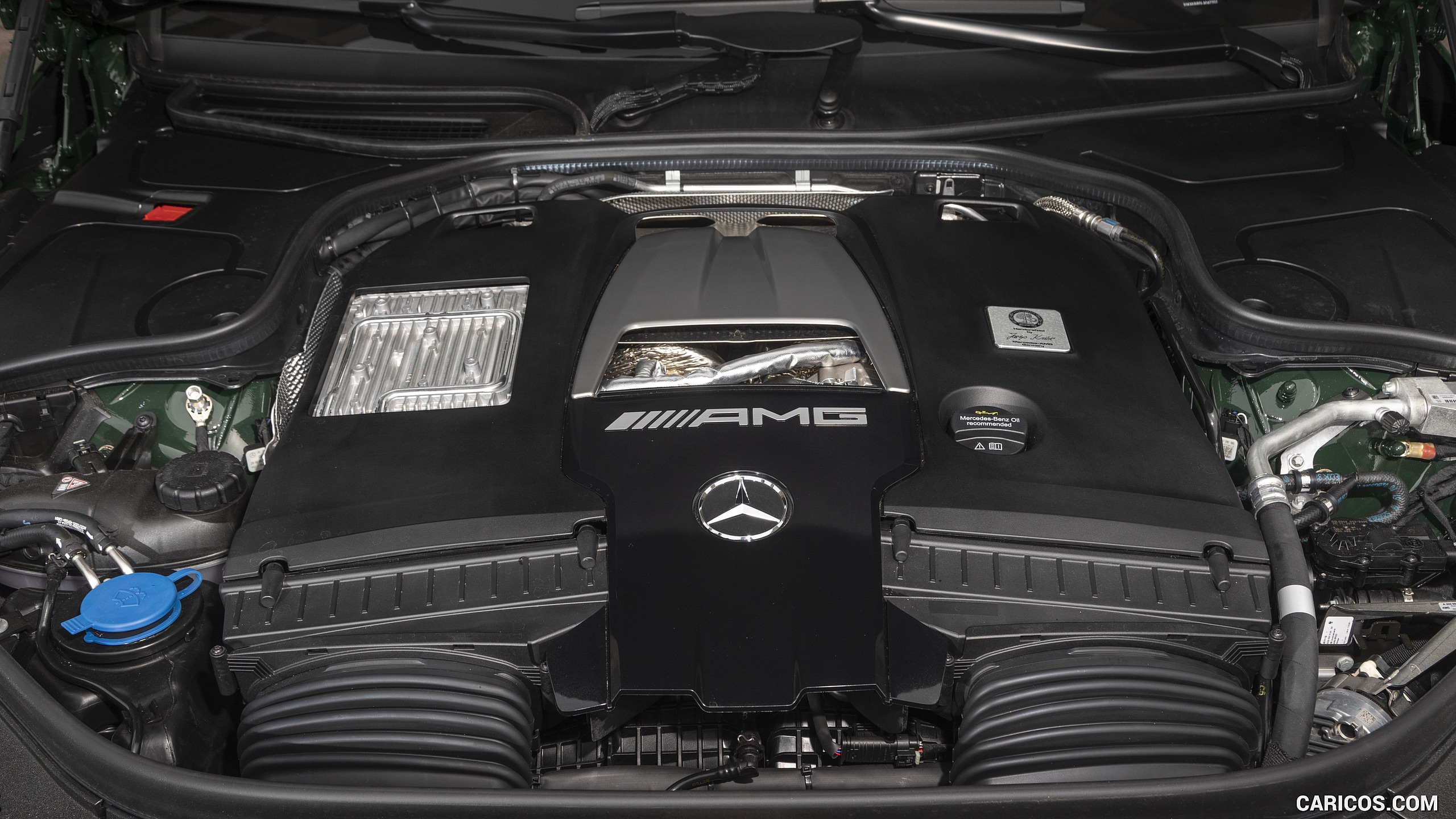 2020 Mercedes-AMG S 63 Cabriolet (US-Spec) - Engine, #31 of 47