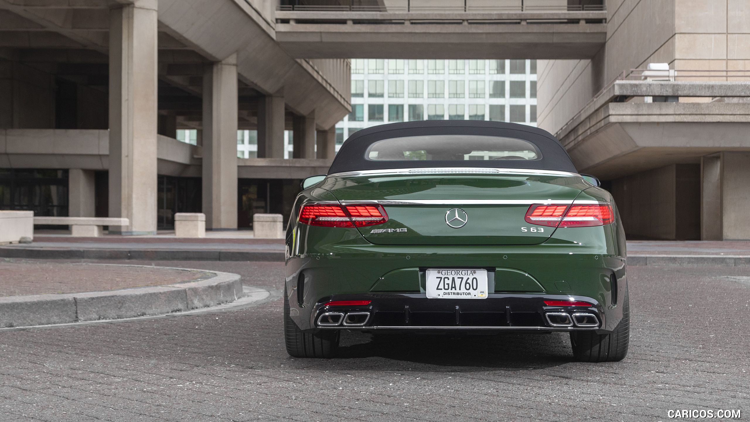 2020 Mercedes-AMG S 63 Cabriolet (US-Spec) - Rear, #20 of 47
