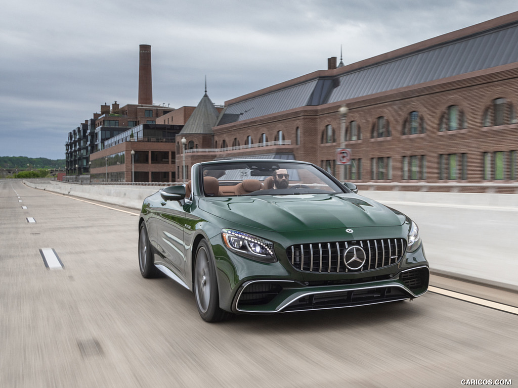 2020 Mercedes-AMG S 63 Cabriolet (US-Spec) - Front