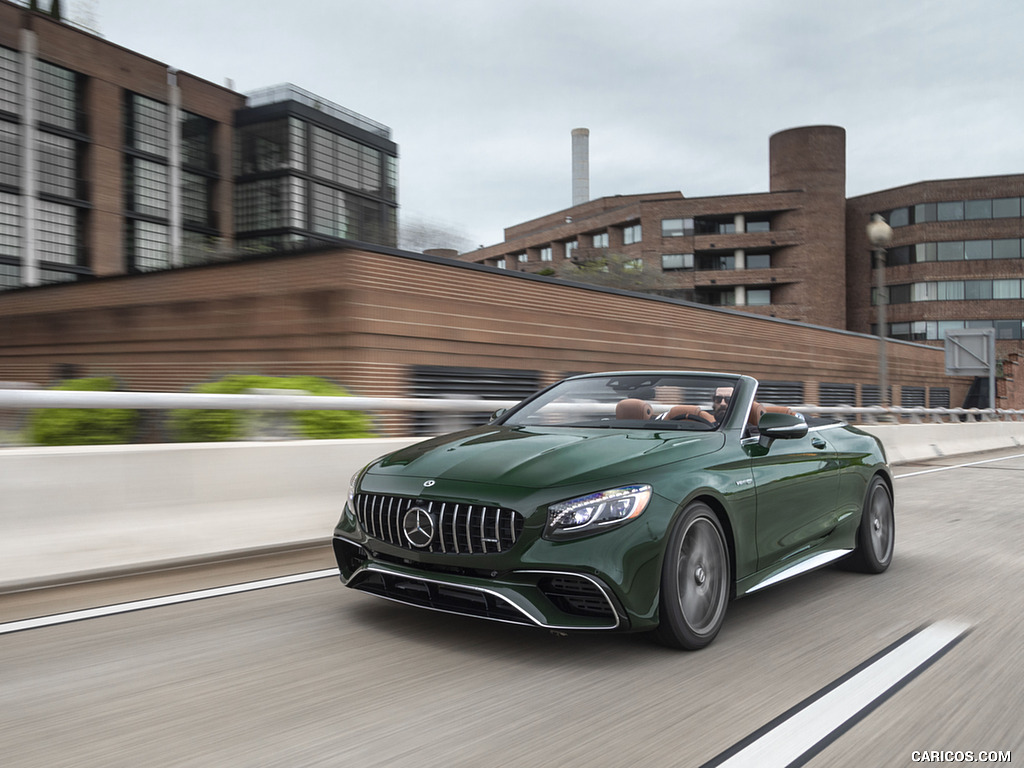 2020 Mercedes-AMG S 63 Cabriolet (US-Spec) - Front Three-Quarter