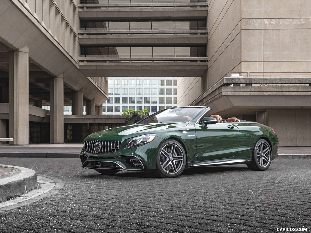 2020 Mercedes-AMG S 63 Cabriolet (US-Spec) - Front Three-Quarter