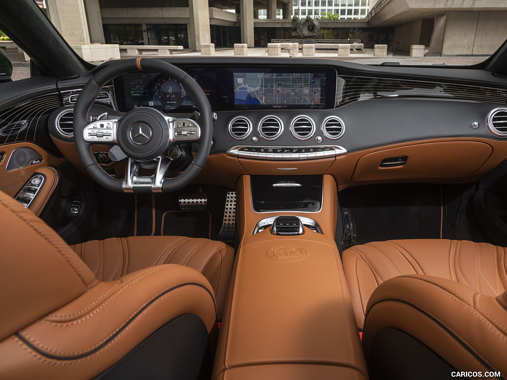 2020 Mercedes-AMG S 63 Cabriolet (US-Spec) - Interior, Cockpit