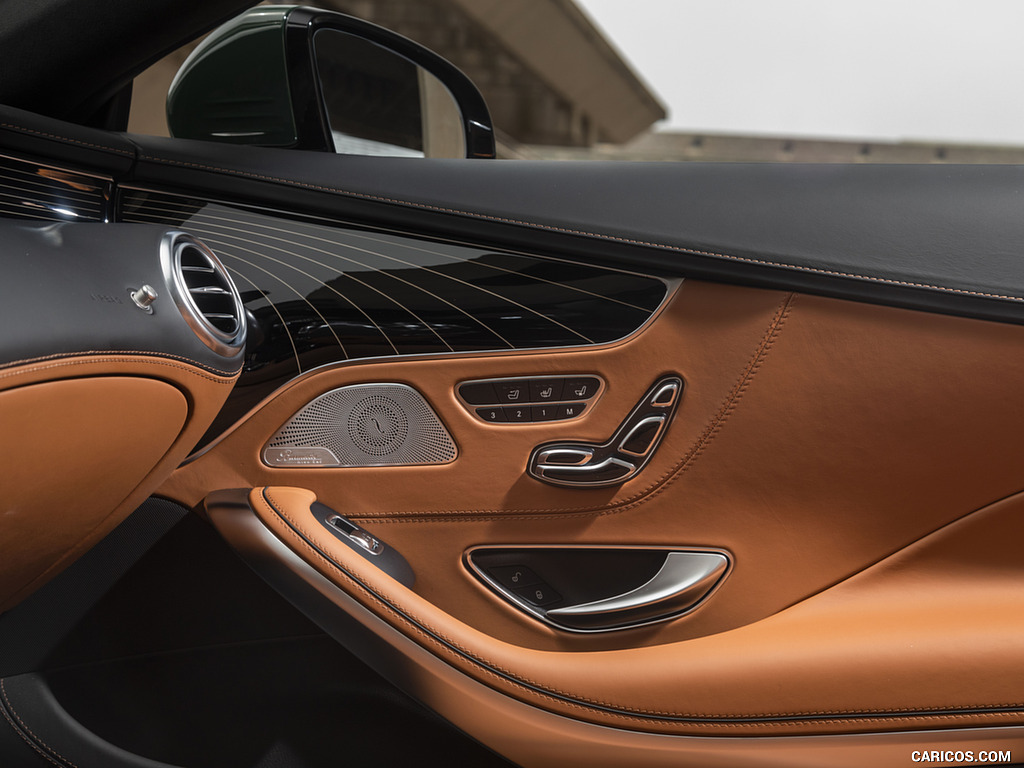 2020 Mercedes-AMG S 63 Cabriolet (US-Spec) - Interior, Detail