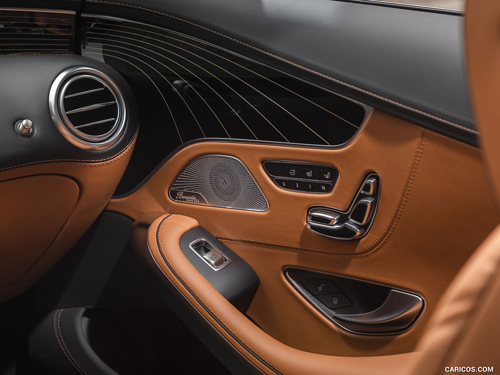 2020 Mercedes-AMG S 63 Cabriolet (US-Spec) - Interior, Detail