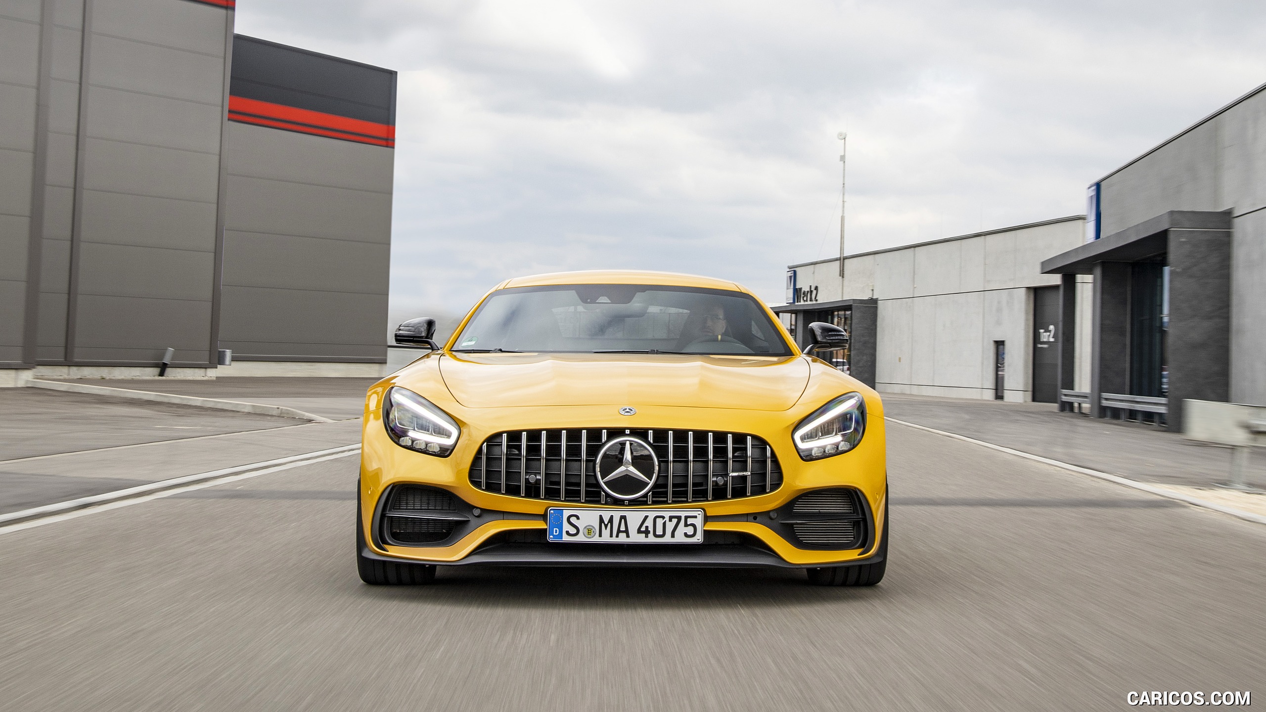 2020 Mercedes-AMG S Coupe (Color: AMG Solarbeam) - Front, #73 of 328