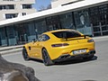 2020 Mercedes-AMG S Coupe (Color: AMG Solarbeam) - Rear Three-Quarter
