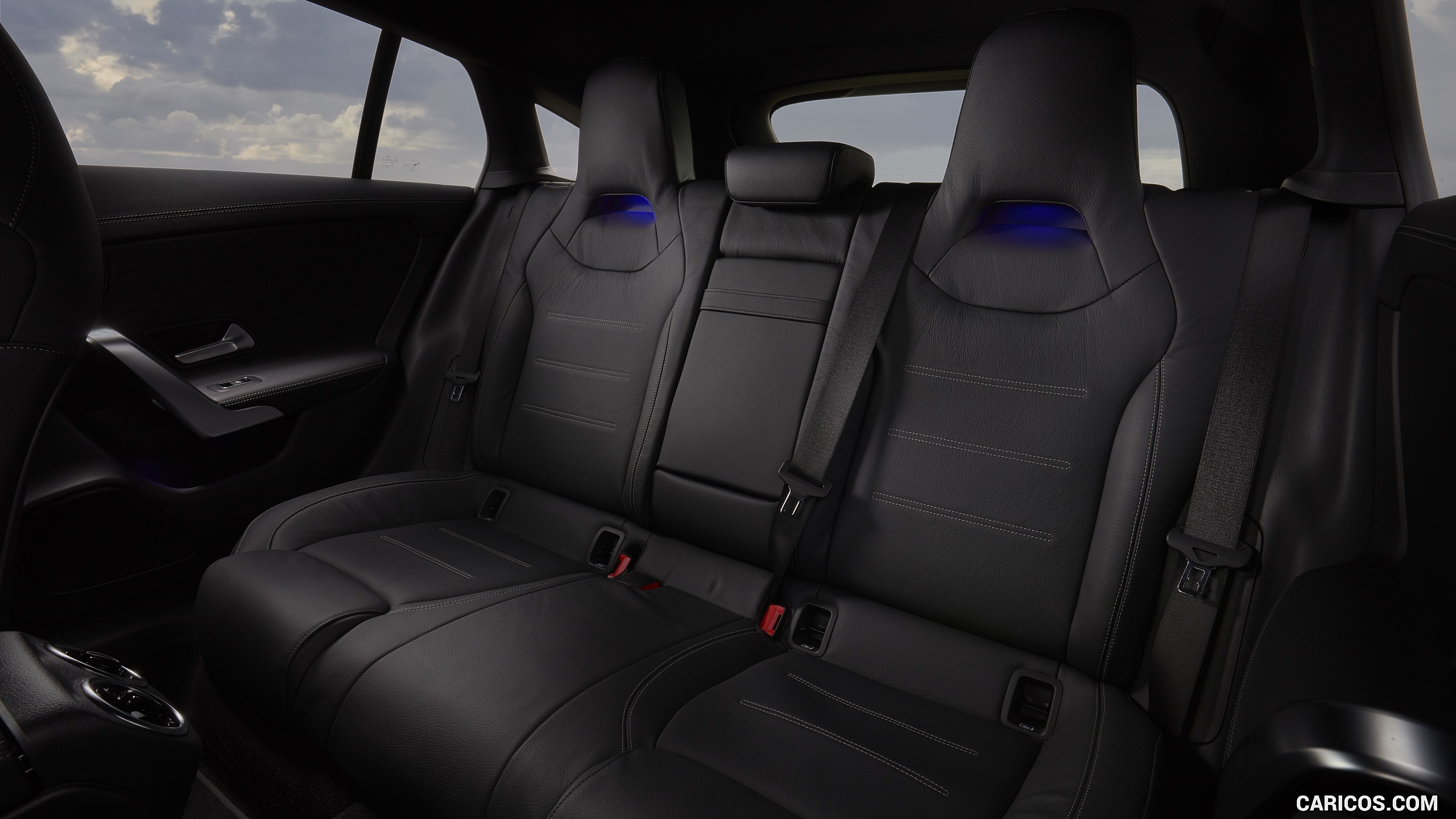 2020 Mercedes-Benz CLA 220 Shooting Brake (UK-Spec) - Interior, Rear Seats, #104 of 105