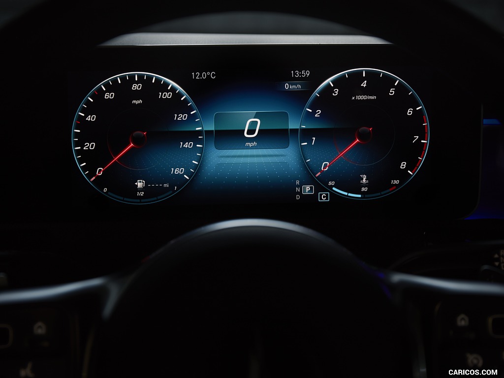 2020 Mercedes-Benz CLA 220 Shooting Brake (UK-Spec) - Digital Instrument Cluster