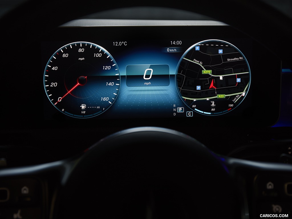 2020 Mercedes-Benz CLA 220 Shooting Brake (UK-Spec) - Digital Instrument Cluster