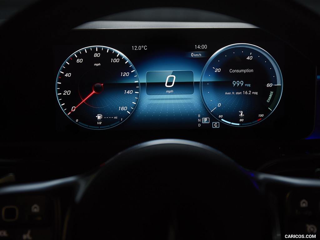 2020 Mercedes-Benz CLA 220 Shooting Brake (UK-Spec) - Digital Instrument Cluster