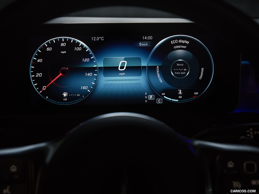 2020 Mercedes-Benz CLA 220 Shooting Brake (UK-Spec) - Digital Instrument Cluster