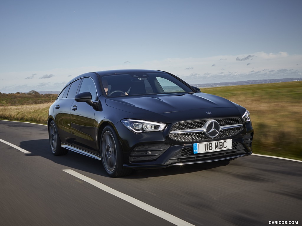 2020 Mercedes-Benz CLA 220 Shooting Brake (UK-Spec) - Front Three-Quarter