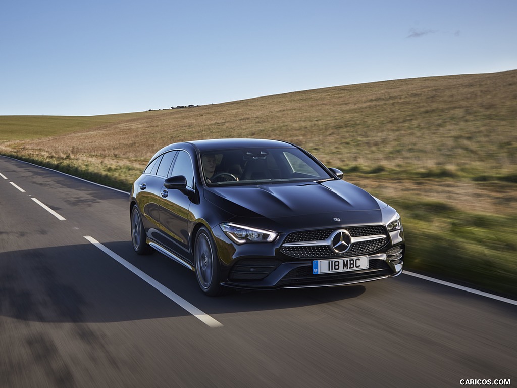 2020 Mercedes-Benz CLA 220 Shooting Brake (UK-Spec) - Front Three-Quarter